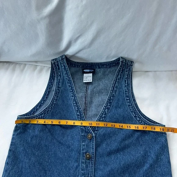 Vintage Denim Button-Up Dress - Picture 14 of 14